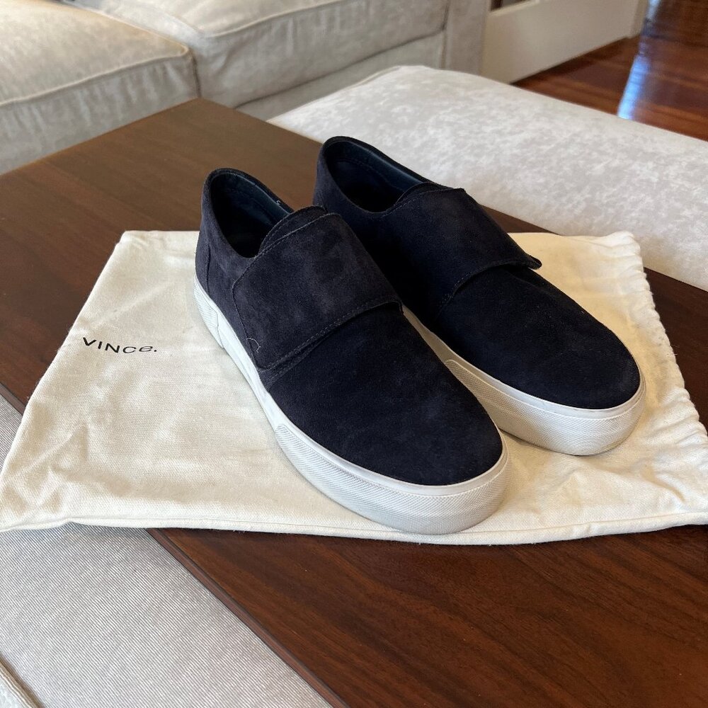 Vince Suede Blair Velcro Sneakers
